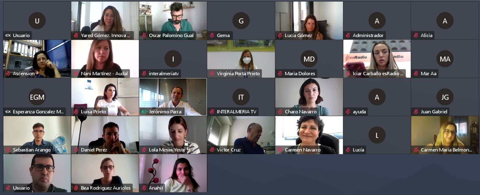 Inauguración de la III Feria Virtual de Empleo.