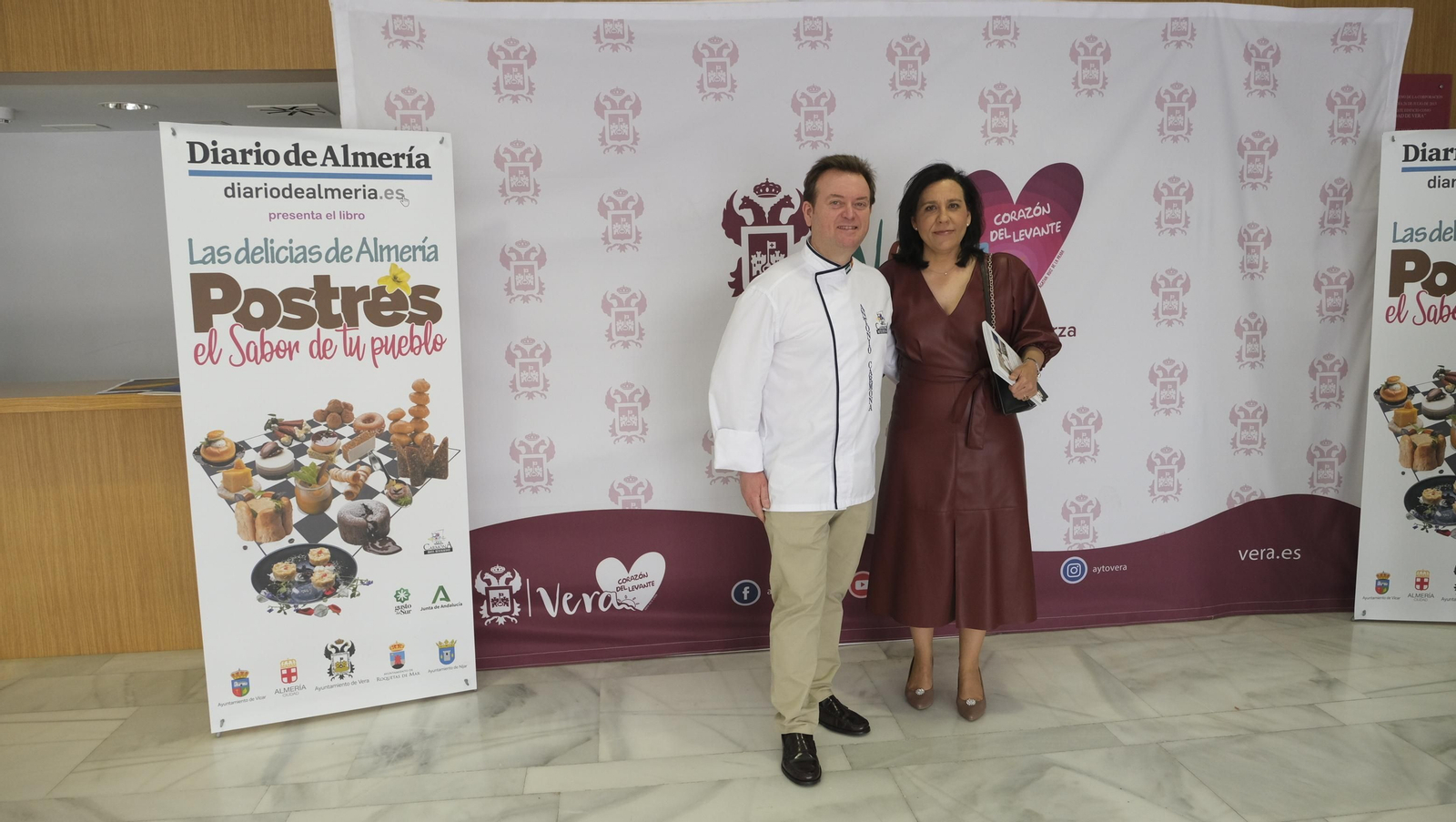 La presentación del libro de postres de Antonio Carmona, en imágenes