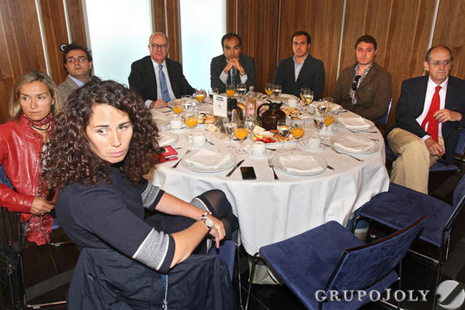 Patricia Cabot, Rosa Amoedo, Juan Luis Coma González, Garmán Ayora López, Francisco de la Puente Perales, Diego Javier Contreras, José David Contreras y Juan José Campos.

Foto: Joaquín Pino