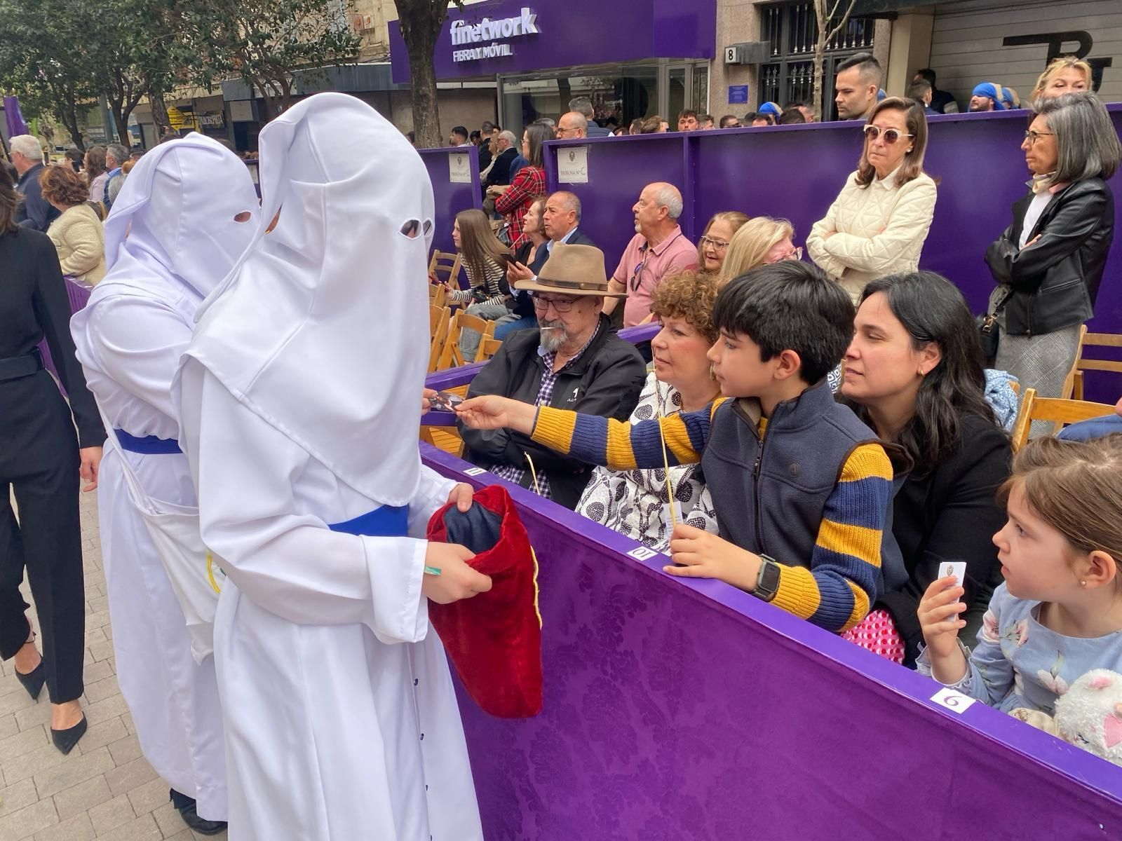 La Borriquilla el Domingo de Ramos en Jaén.