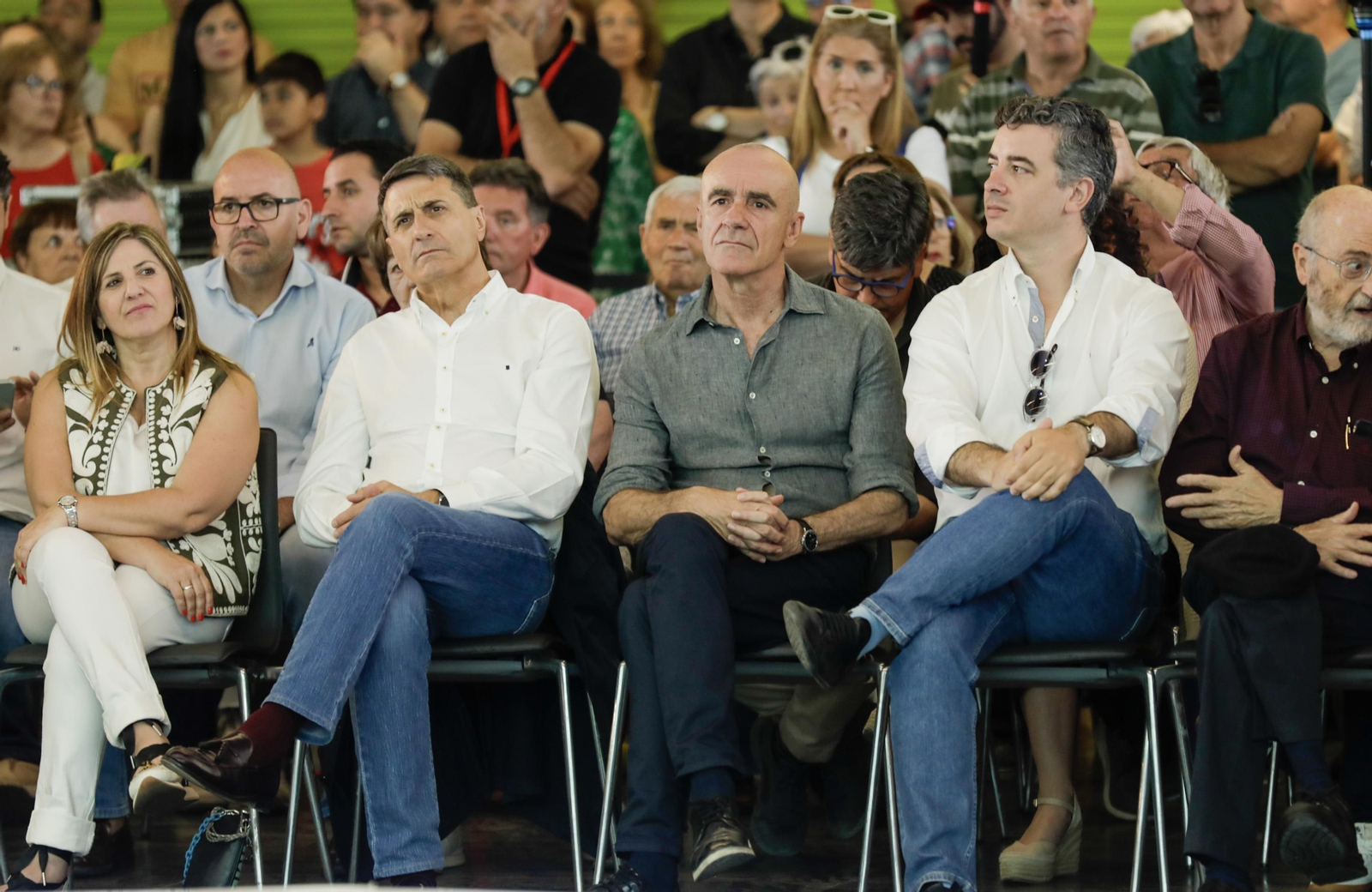 Las imágenes del mitin de Pedro Sánchez en Sevilla