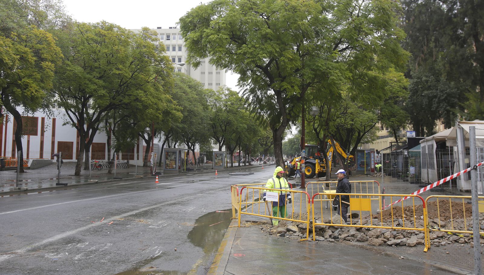 Obras en S.Fco Javier, Torneo y Ronda Histórica