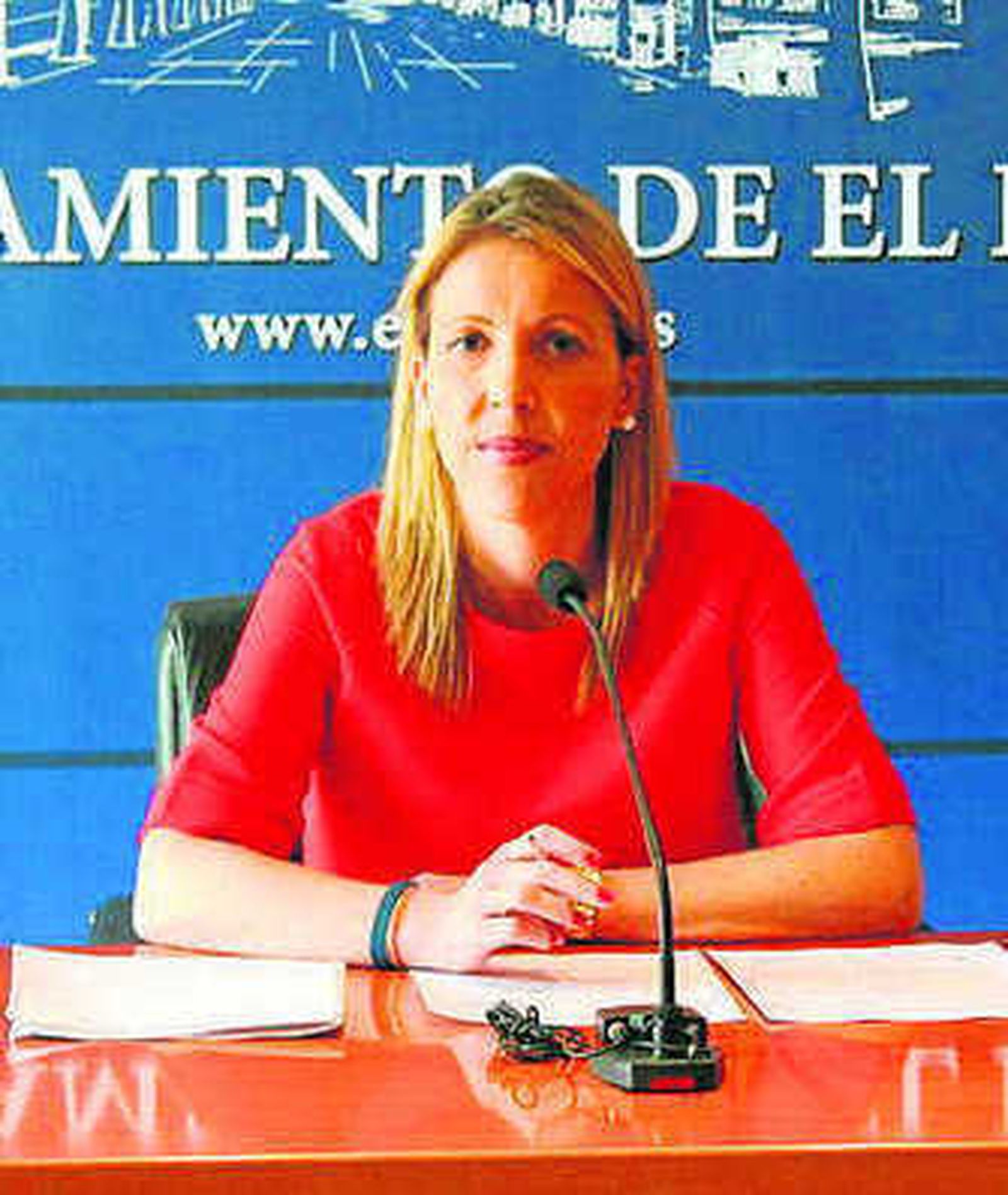 María José Martín, concejala.