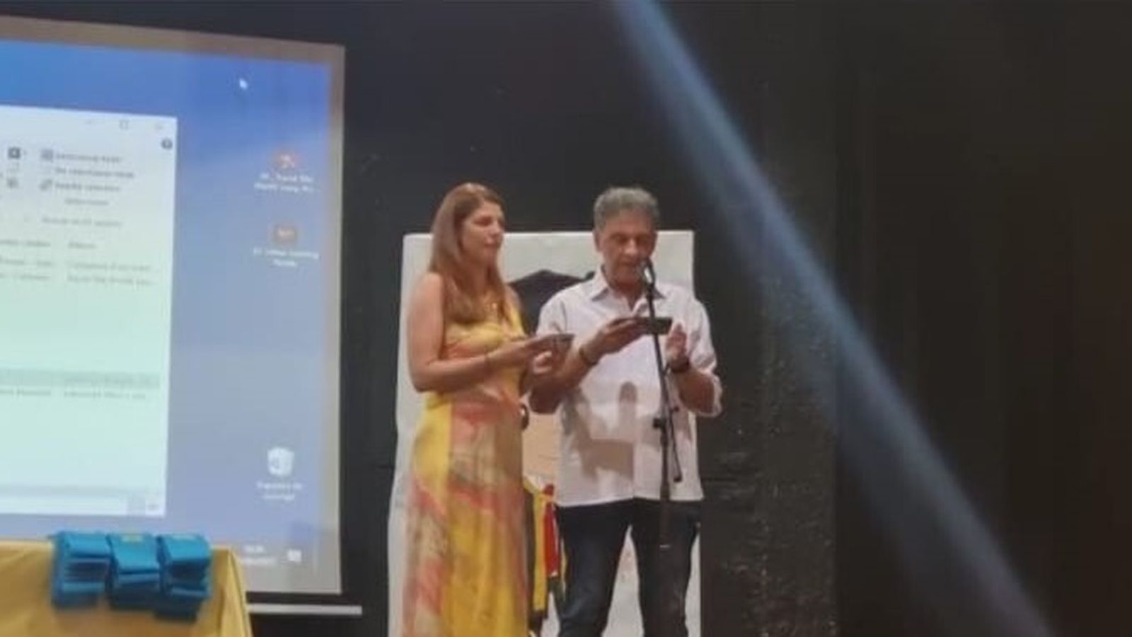 Unos maestros de ceremonia de lujo: los coordinadores de este innovador proyecto social y educativo.