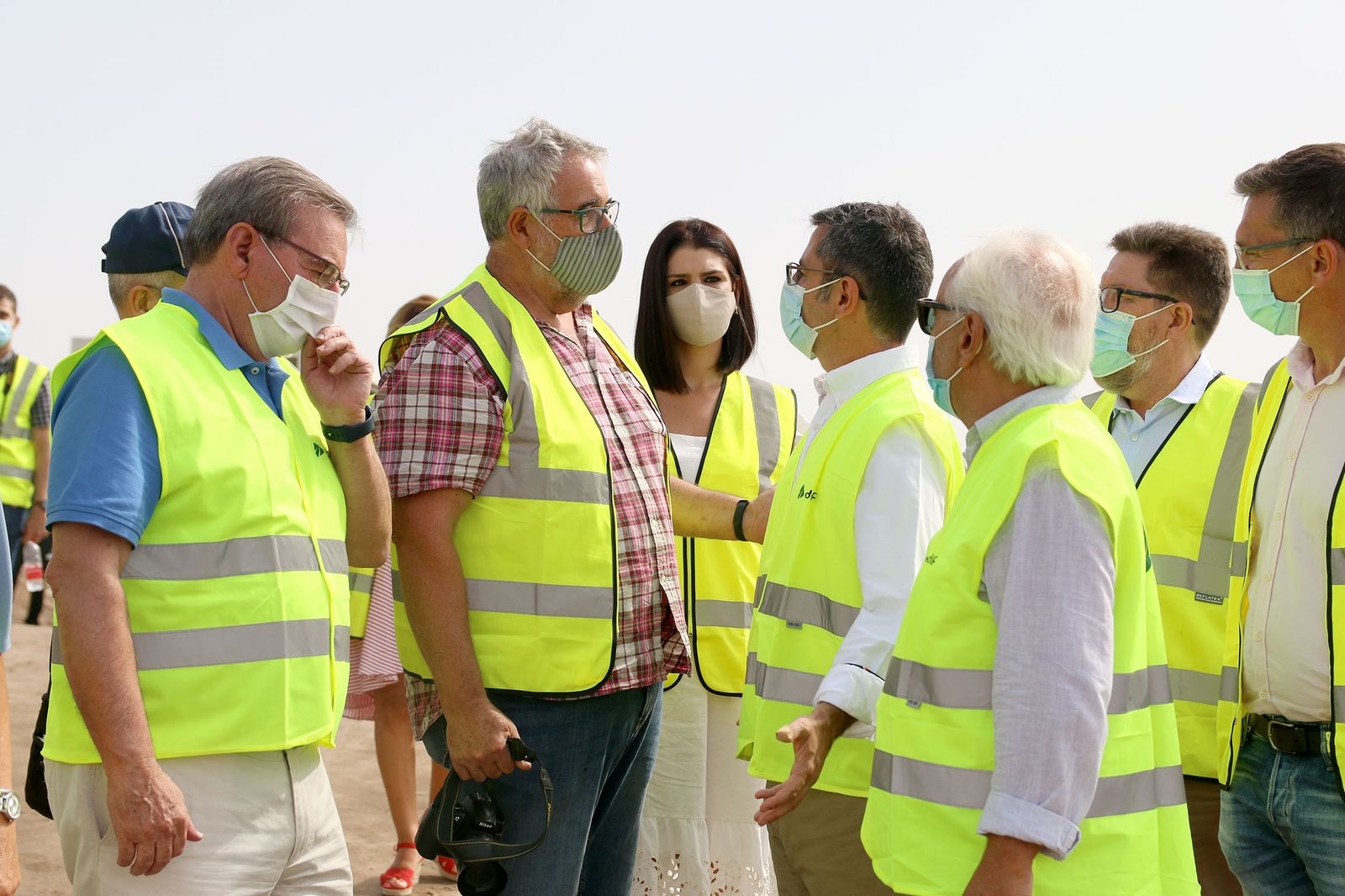 Fotogalería de la visita del ministro Félix Bolaños a las obras del AVE