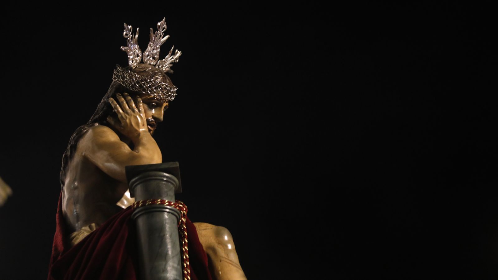 Fotos del Martes Santo en San Roque: Humildad y Paciencia (Cristo de La Caña).