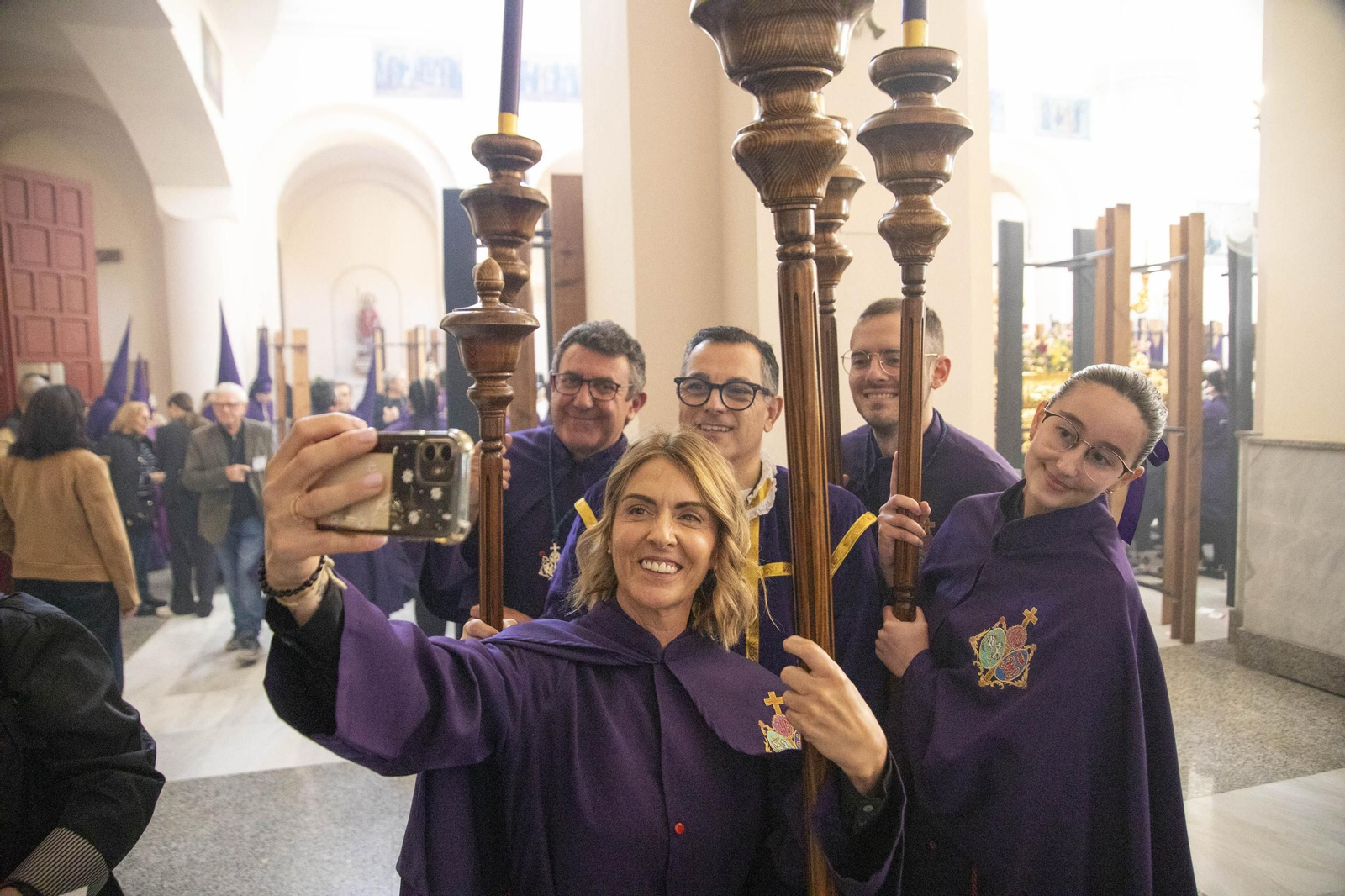 Encuentro en la Semana Santa de Almería 2025