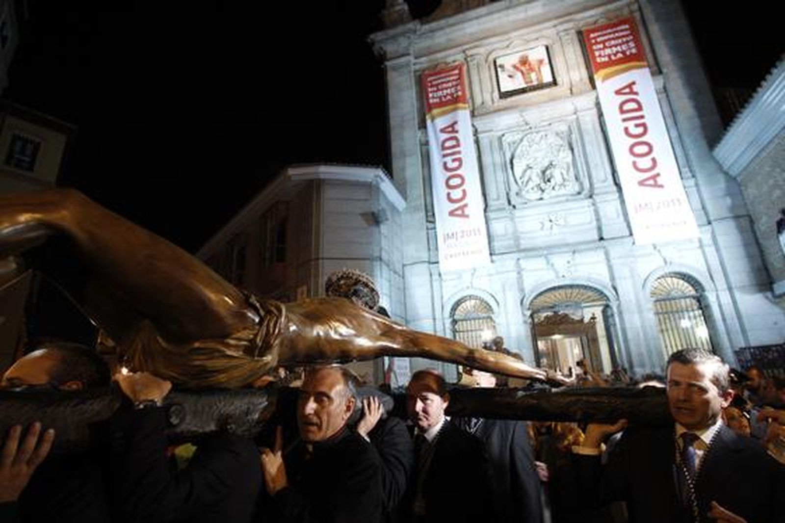 Mena y Prendimiento en Madrid en la JMJ

Foto: José Ramón Ladra  / Punto Press