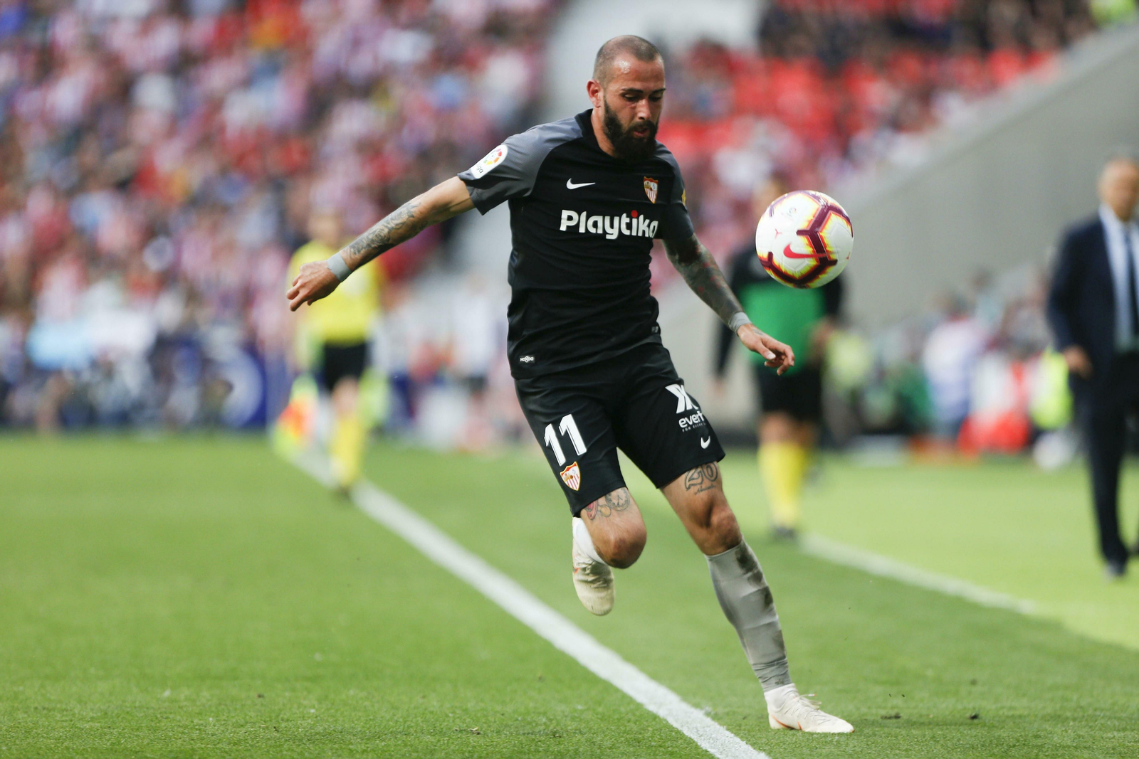 El Atlético de Madrid-Sevilla FC, en imágenes