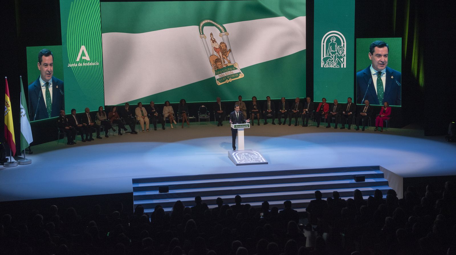 Invitados a la entrega de las Medallas de Andalucía 2023