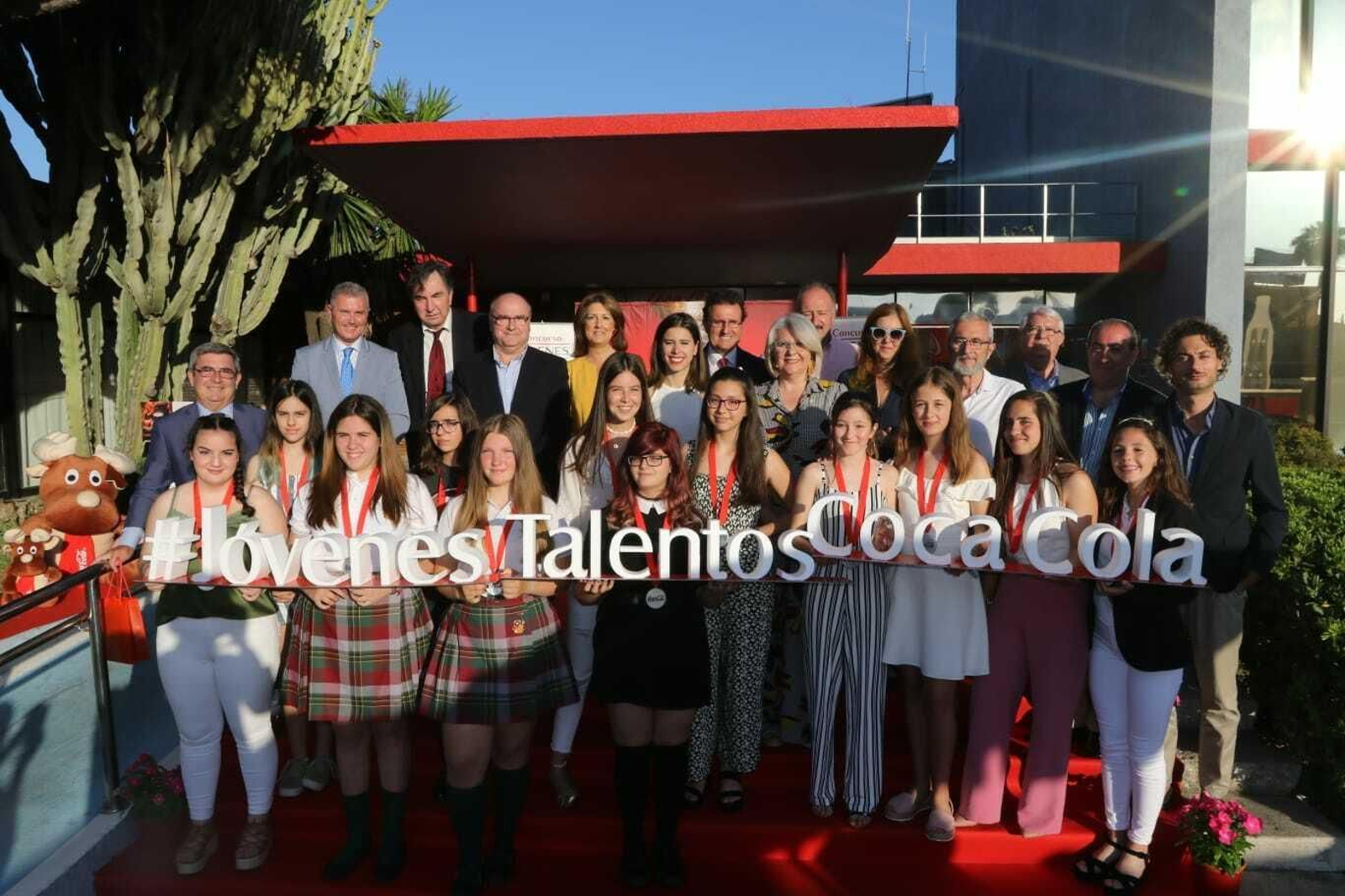 Ganadores del Concurso Jóvenes Talentos de Relato Corto Coca-Cola.