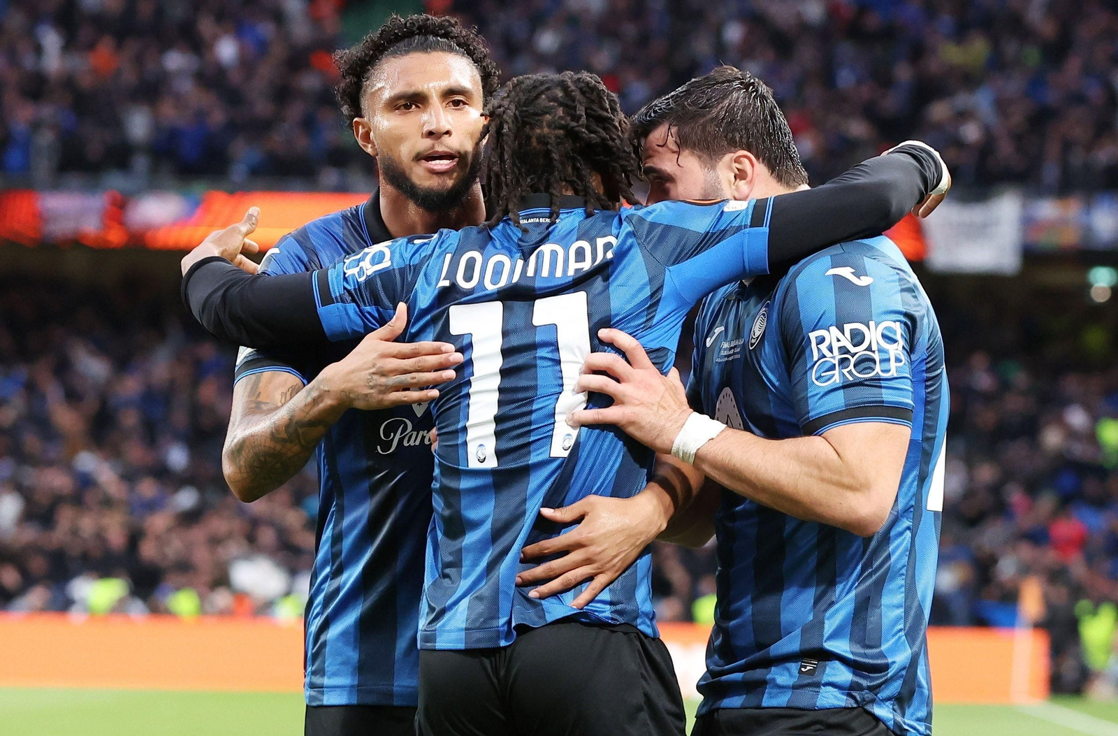 Las mejores fotos del título de la Atalanta en la Liga Europa