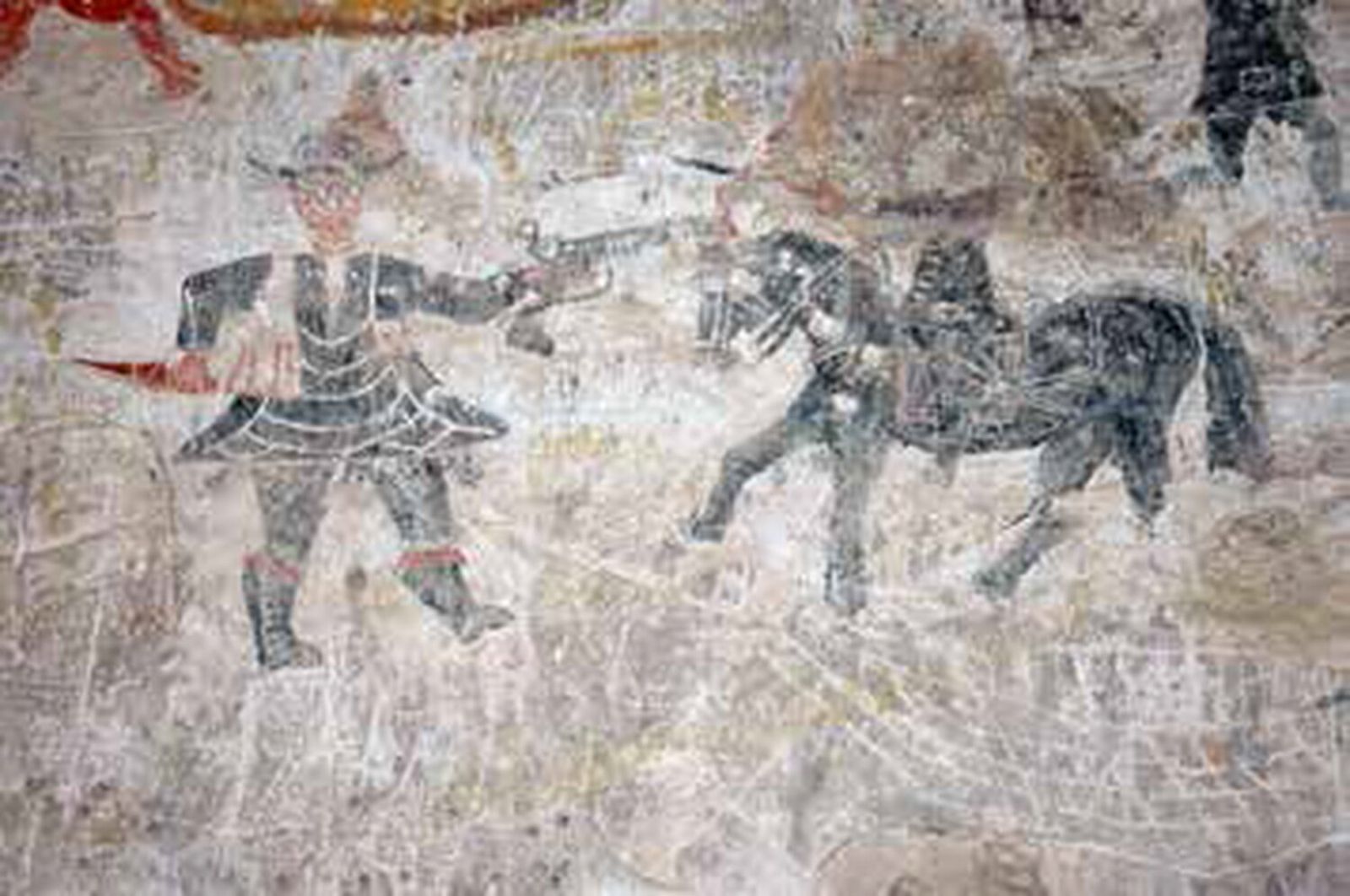 Los reos que dibujaron su vida criminal en las paredes del Castillo del Marqués de Los Vélez