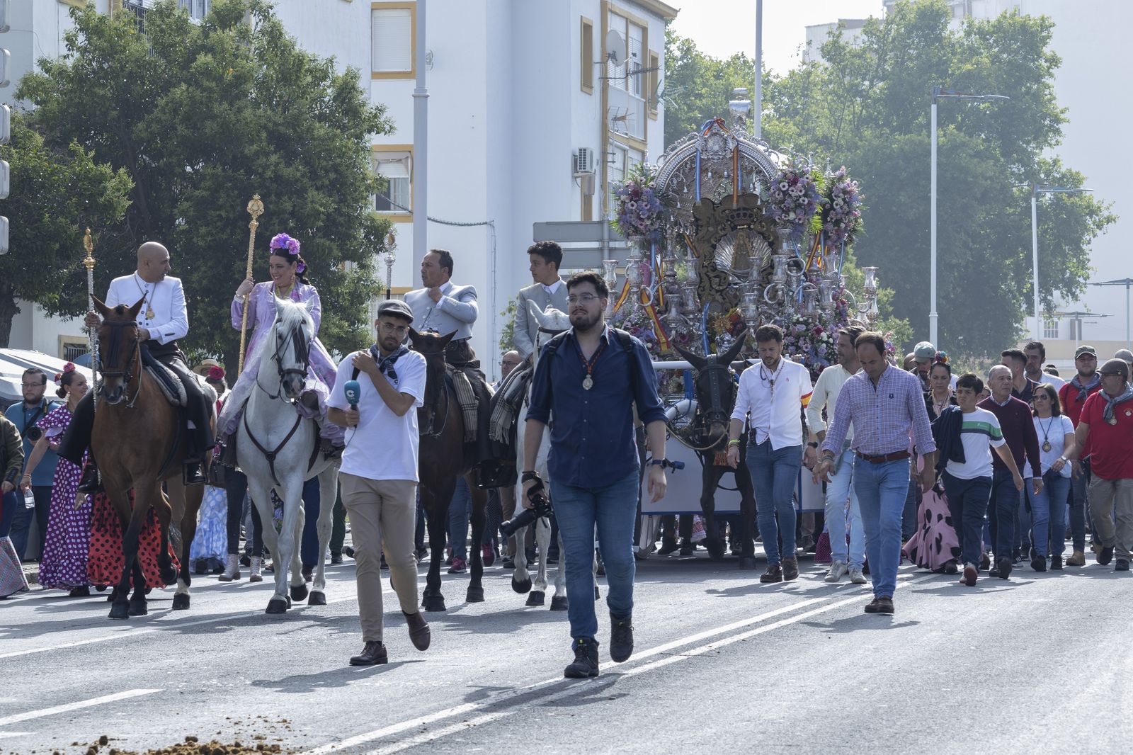 El Rocío 2023: Imágenes de los peregrinos de la Hermandad de Emigrantes