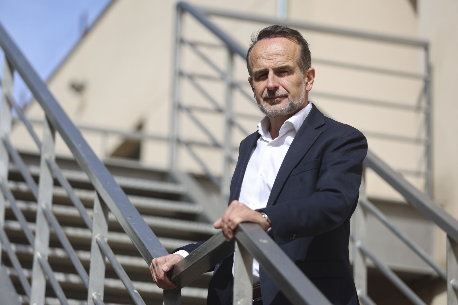 Luis Miguel Jurado, presidente de Faecta, fotografiado en Málaga, donde tiene su sede su empresa Pandora, una consultora social.