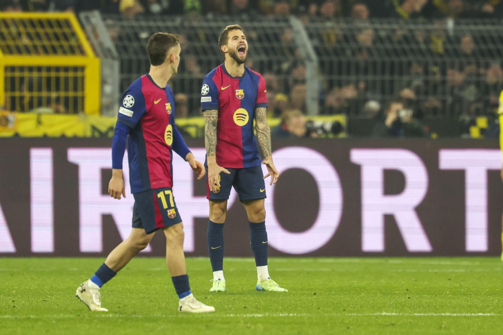 Las imágenes del Borussia Dortmund - Barcelona
