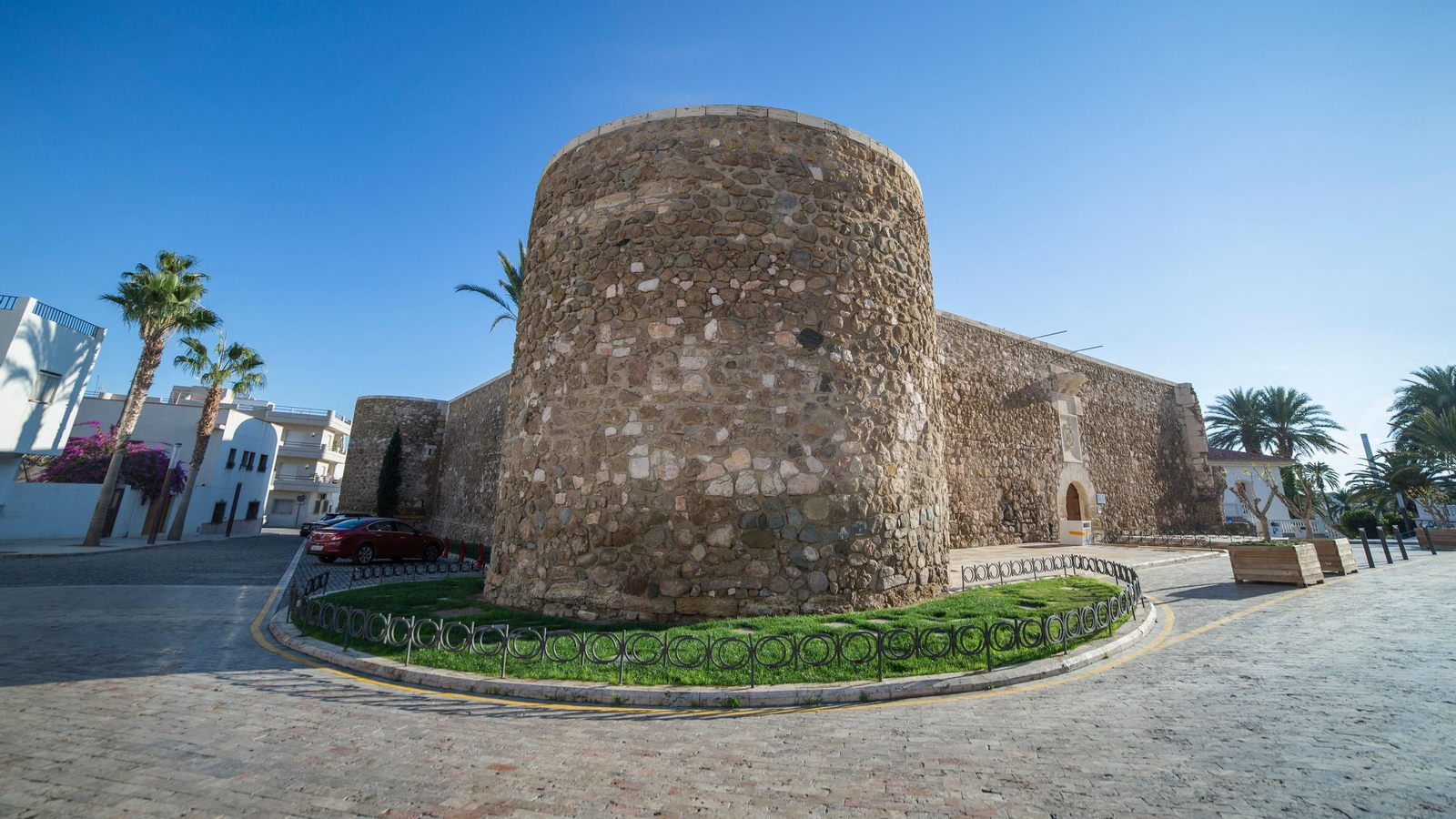 Castillo de San Andrés en Carboneras.