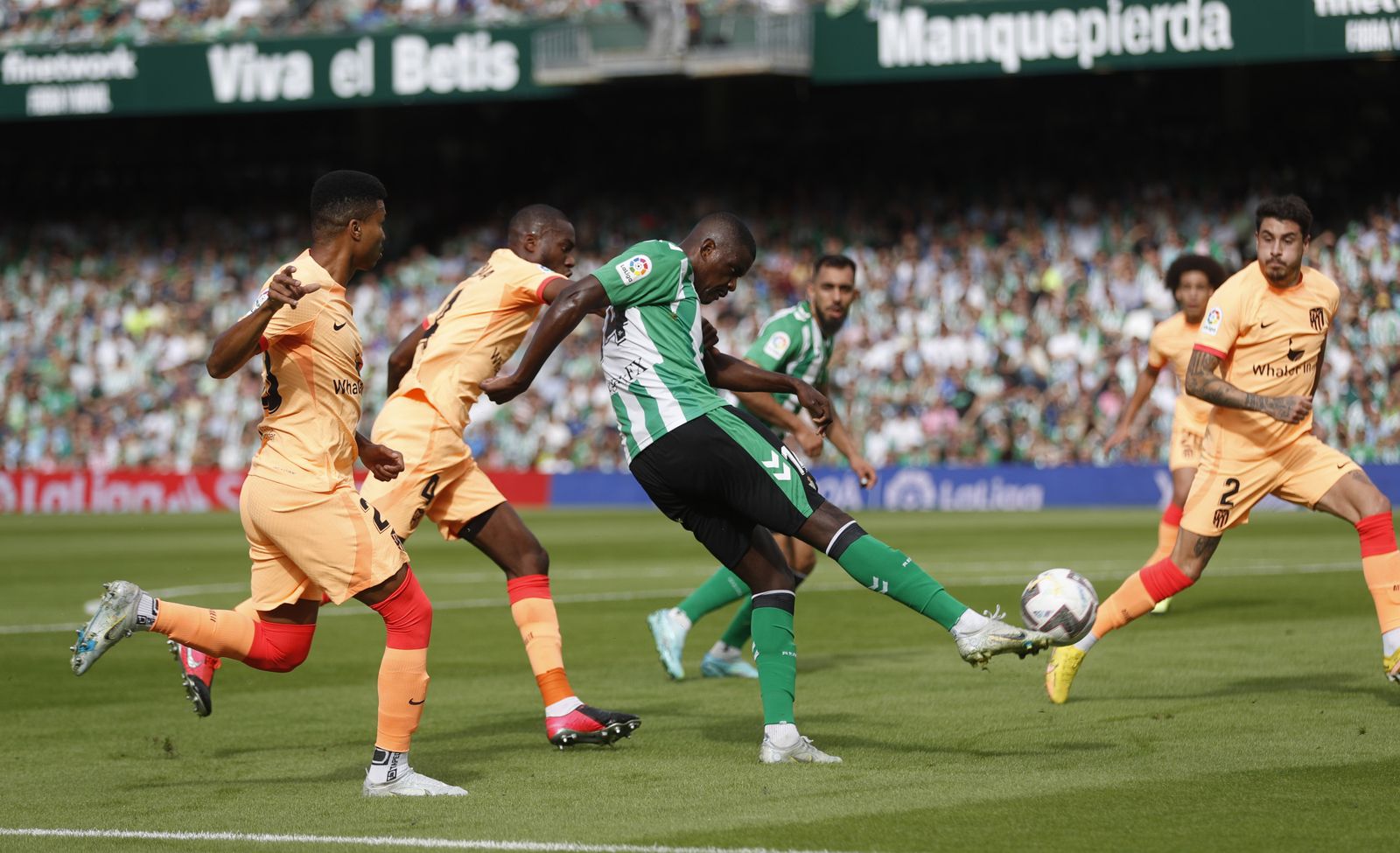 Las imágenes del Betis-Atlético de Madrid