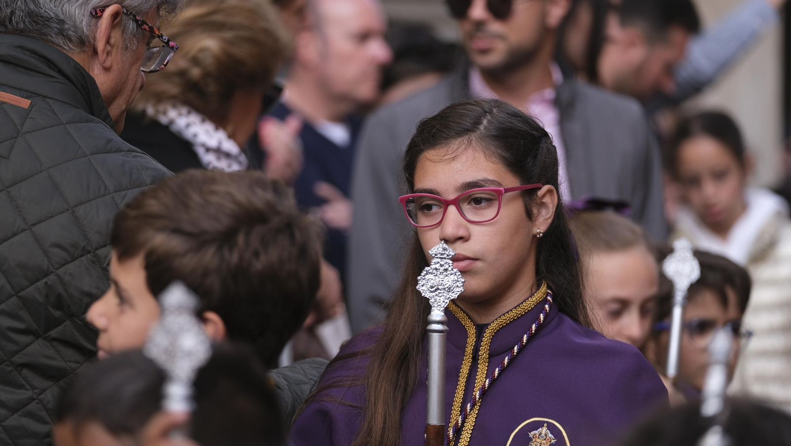 La procesión de Pasión en Almería, en imágenes