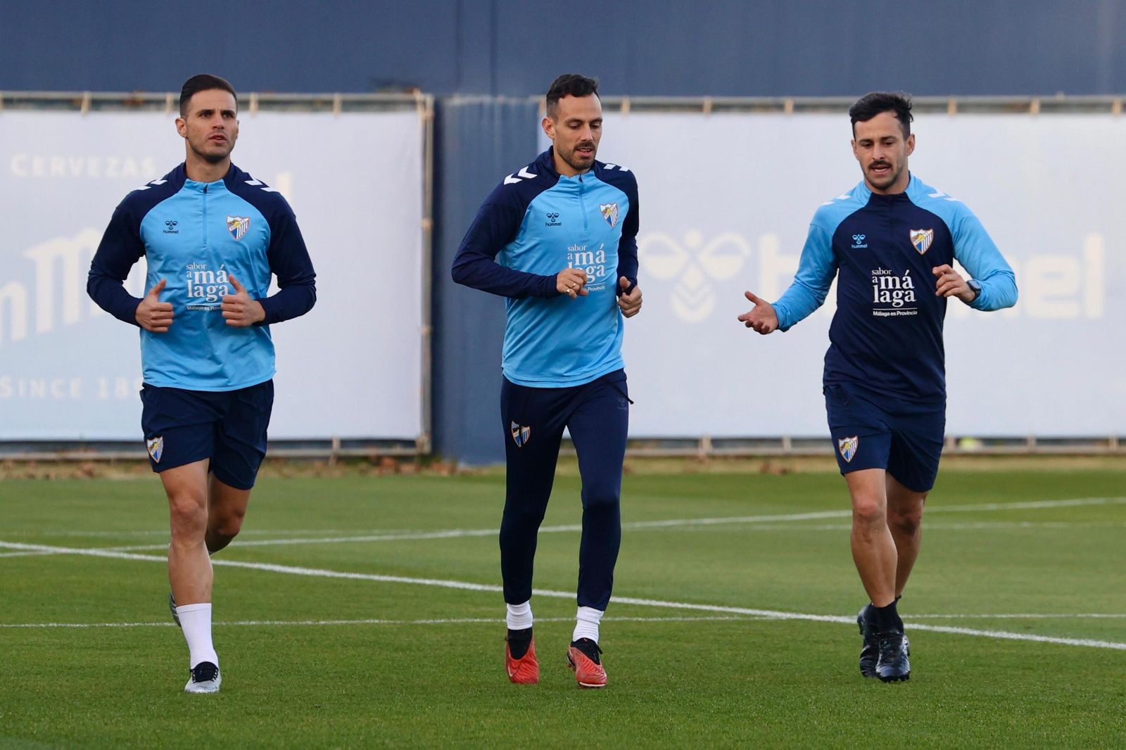 Kevin, novedad en el trabajo del Málaga CF