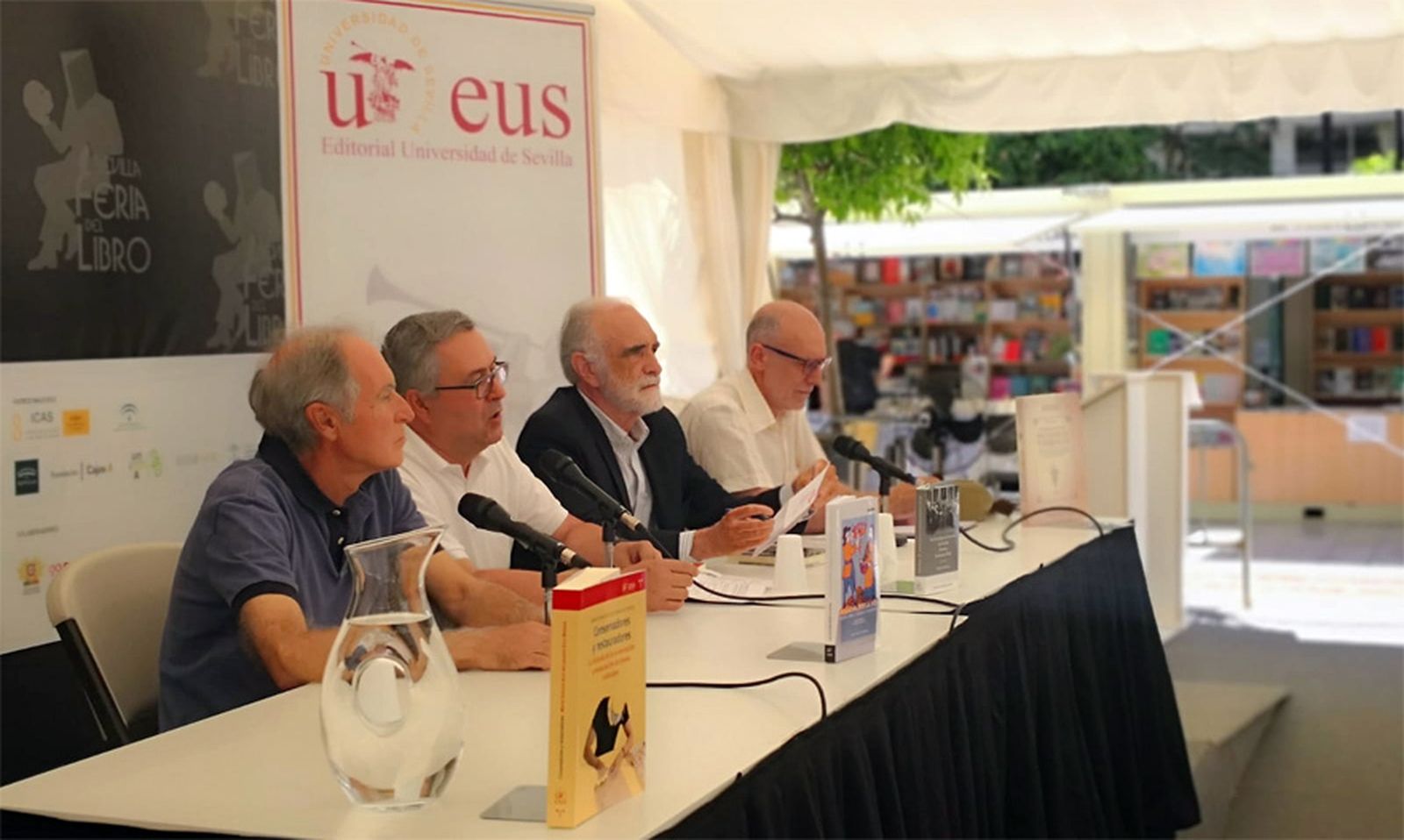 Presentación de las novedades editoriales de la Universidad de Sevilla.