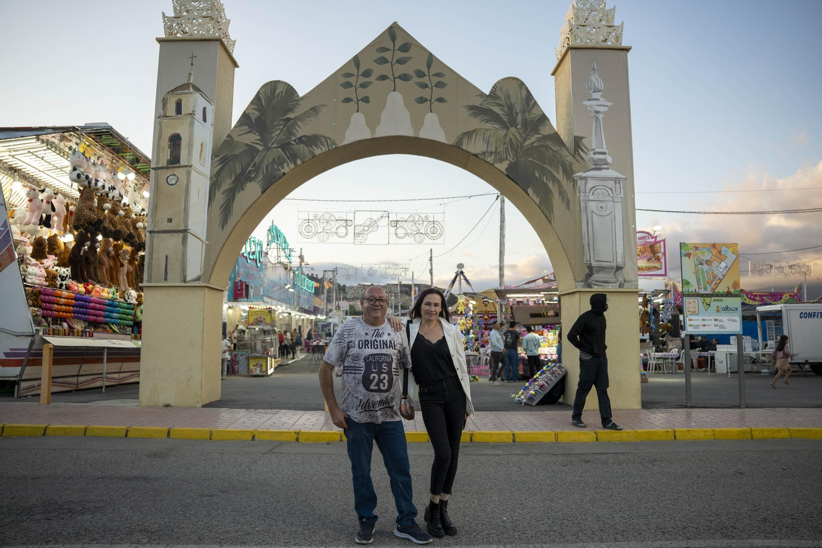 Circuito de hinchables infantiles Ninja Warrior de la feria de Albox