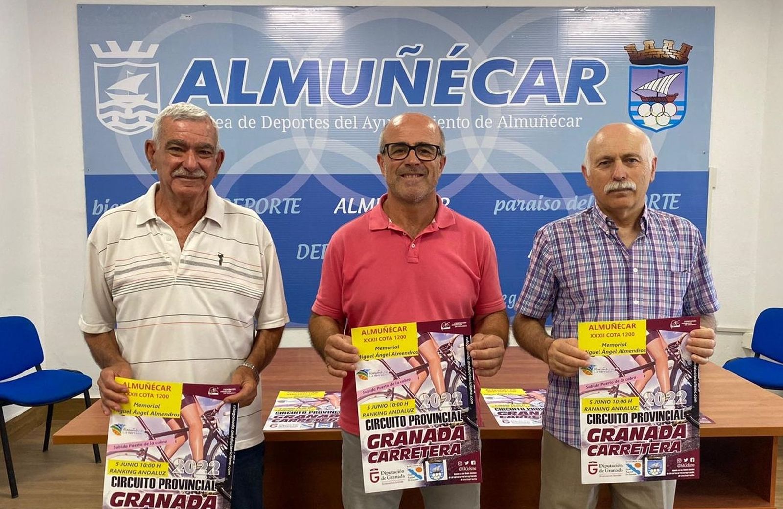 Momento de la presentación de la prueba sexitana.