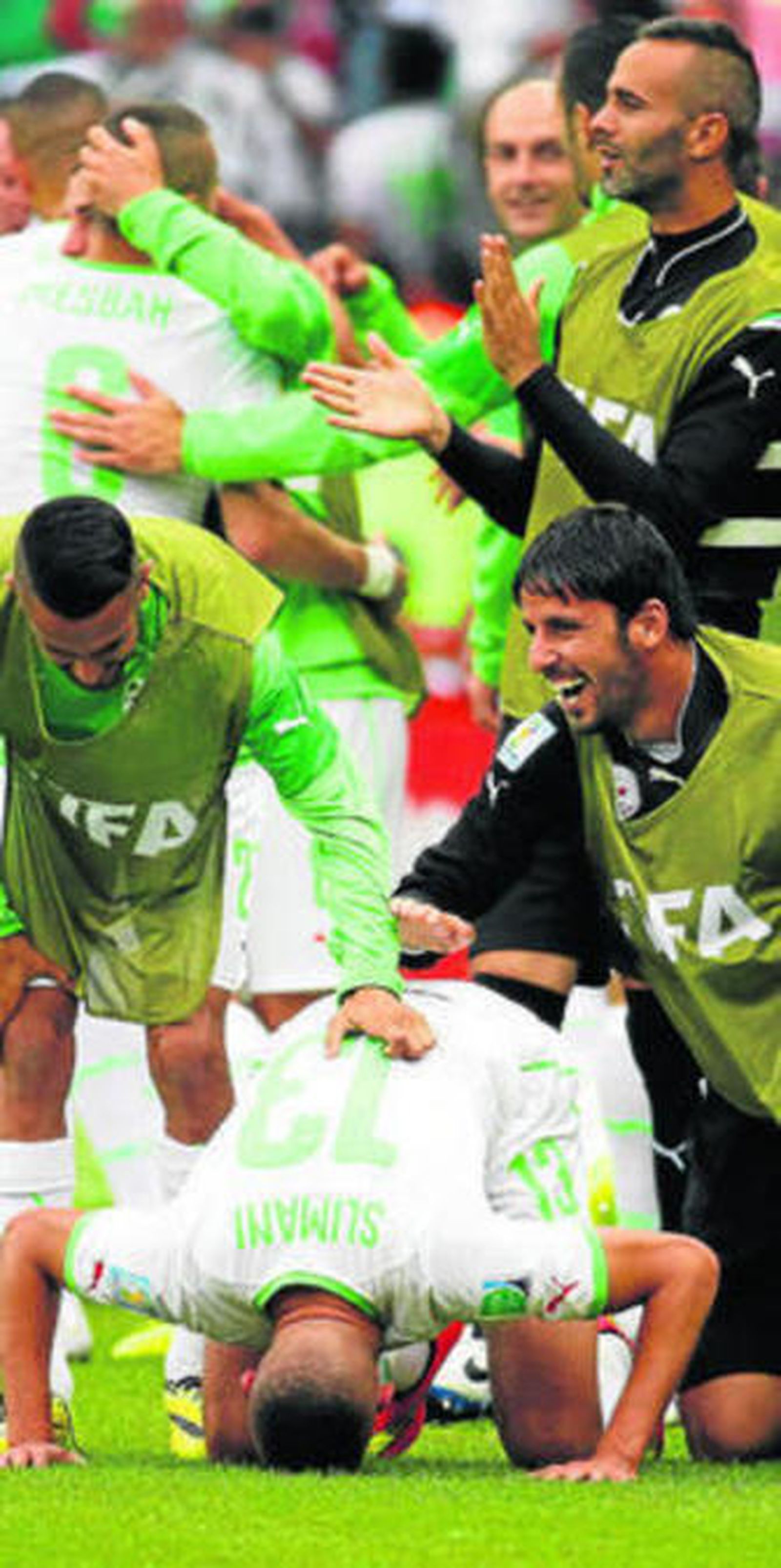 Argelia sueña y pisotea a los coreanos