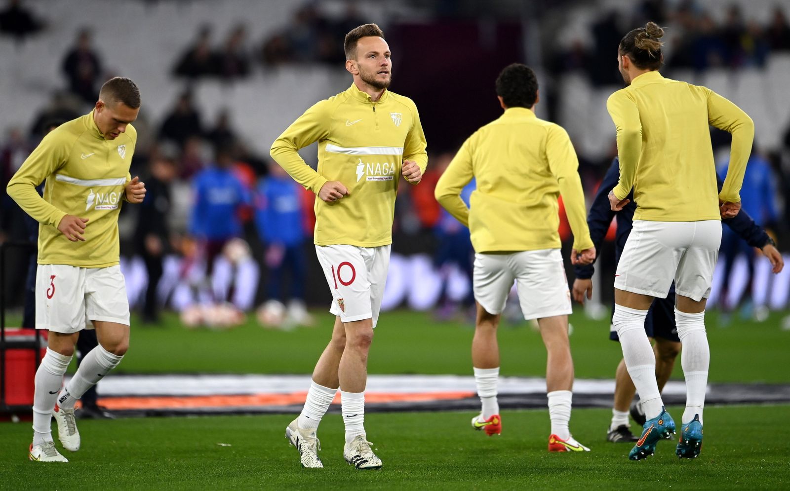 Las imágenes del West Ham - Sevilla