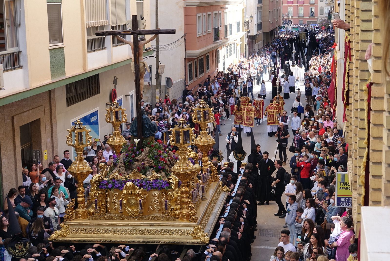 Las fotos de la cofradía del Amor, en el Viernes Santo de Málaga