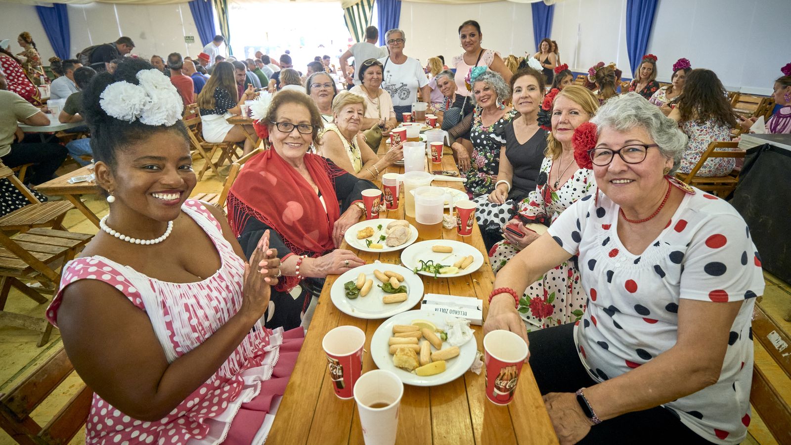 Imagen del primer día de la Feria de Puerto Real 2022