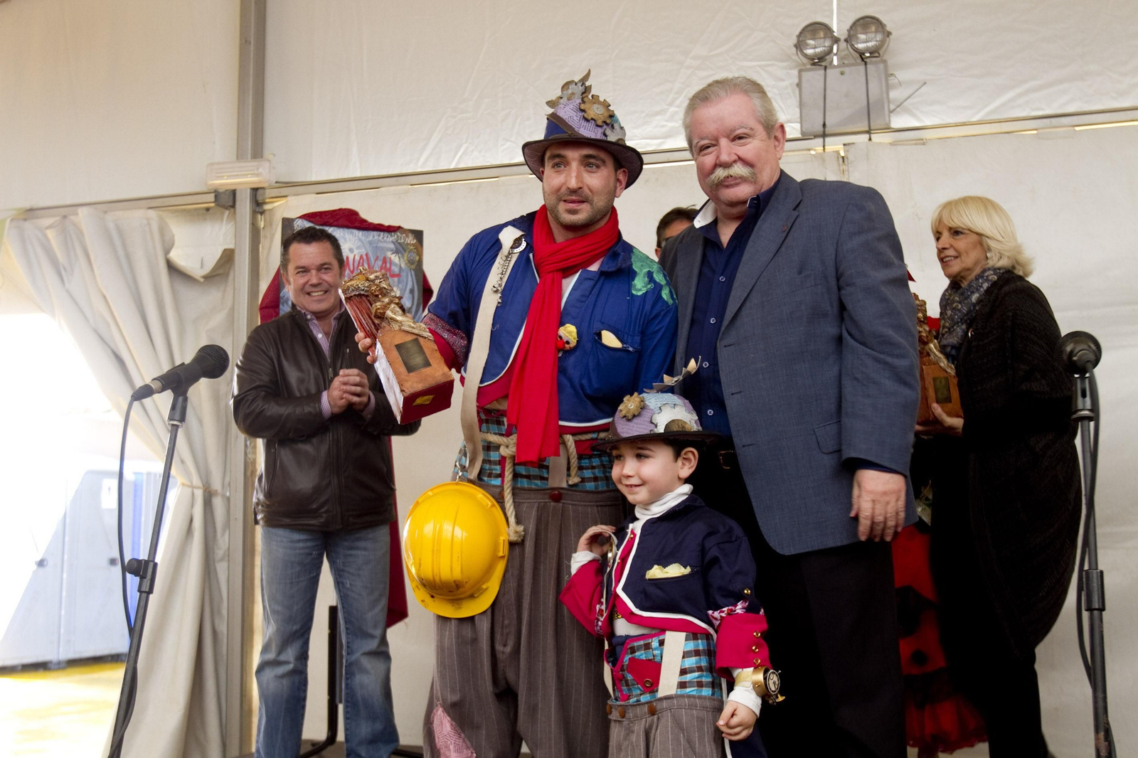 Así era la entrega de premios del COAC - Homenaje al Comparsista