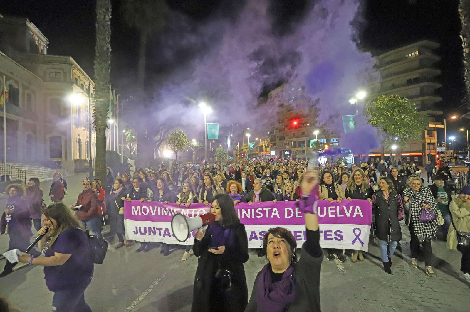 Imágenes de la manifestación del 8 de marzo, Día Internacional de la Mujer