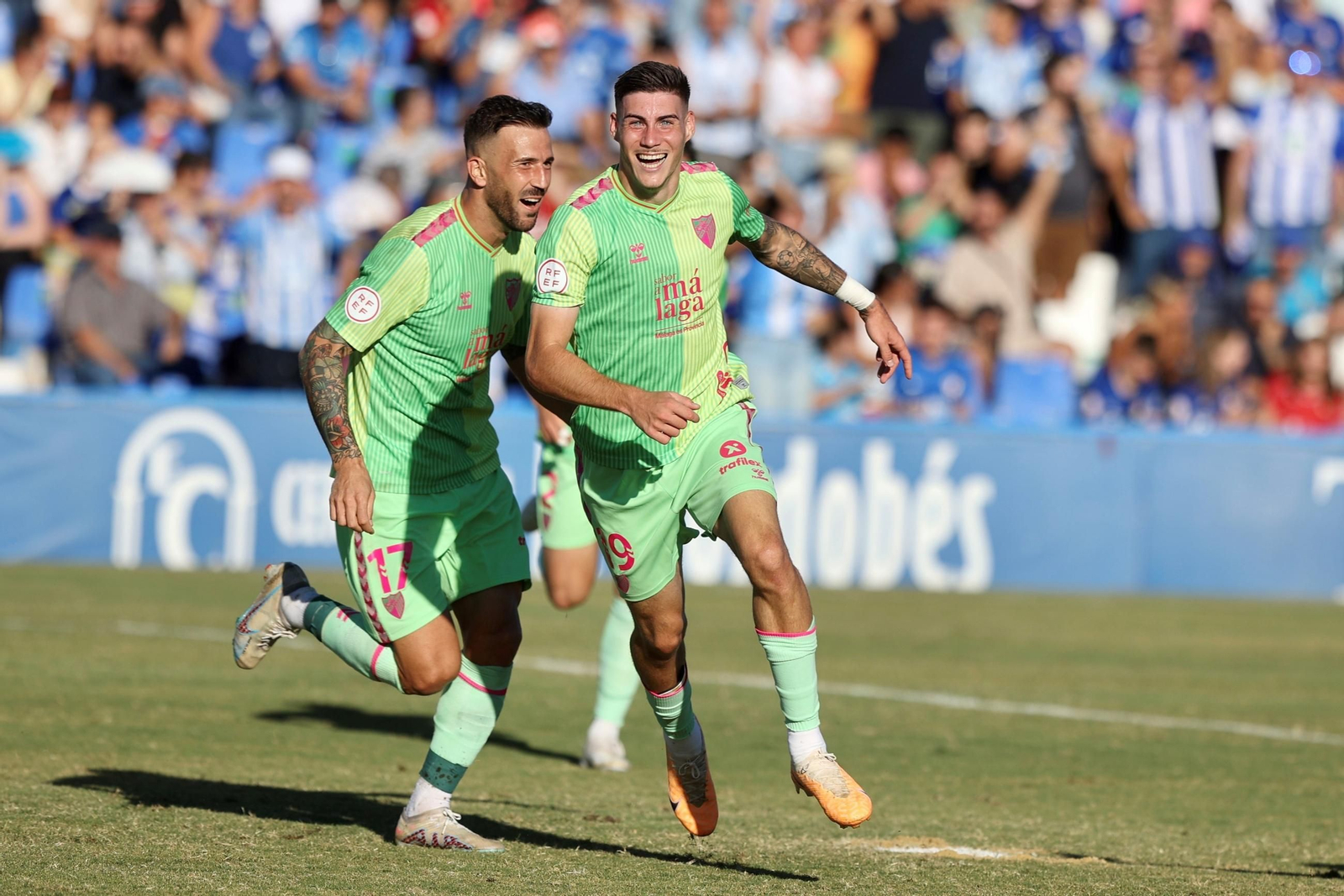 Roberto, su paso por el Málaga CF en fotos
