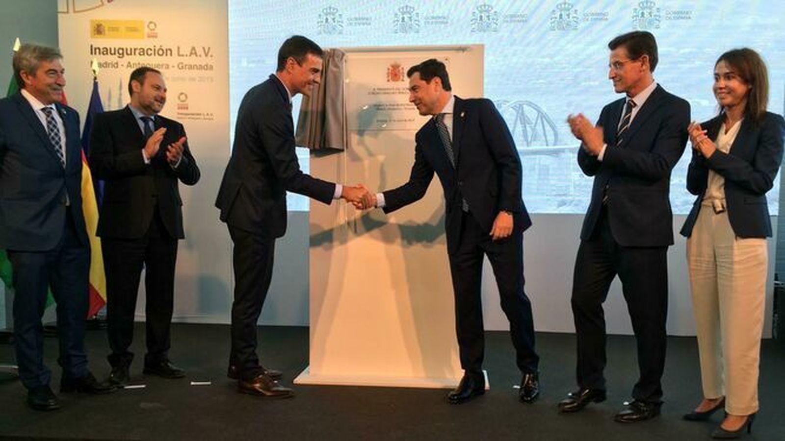 El coste del acto de inauguración del AVE de Granada: 88.815 euros