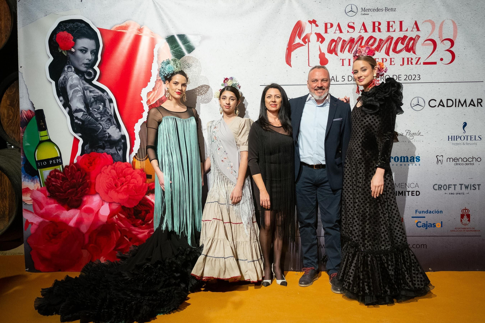 Desfile de Diseñadores de Sanlúcar en la Pasarela Flamenca Jerez Tío Pepe 2023