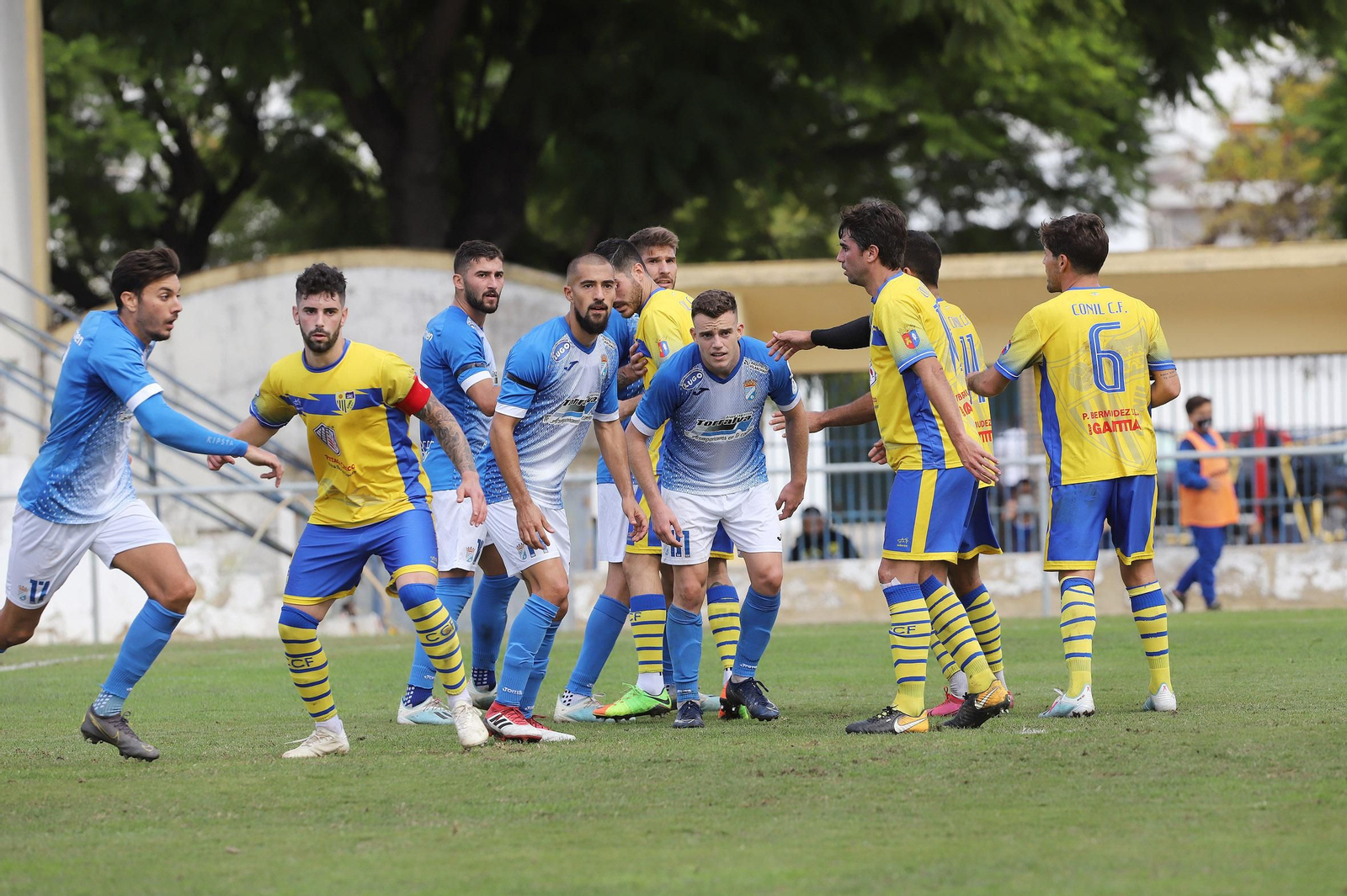 Imágenes del partido Xerez CD - Conil