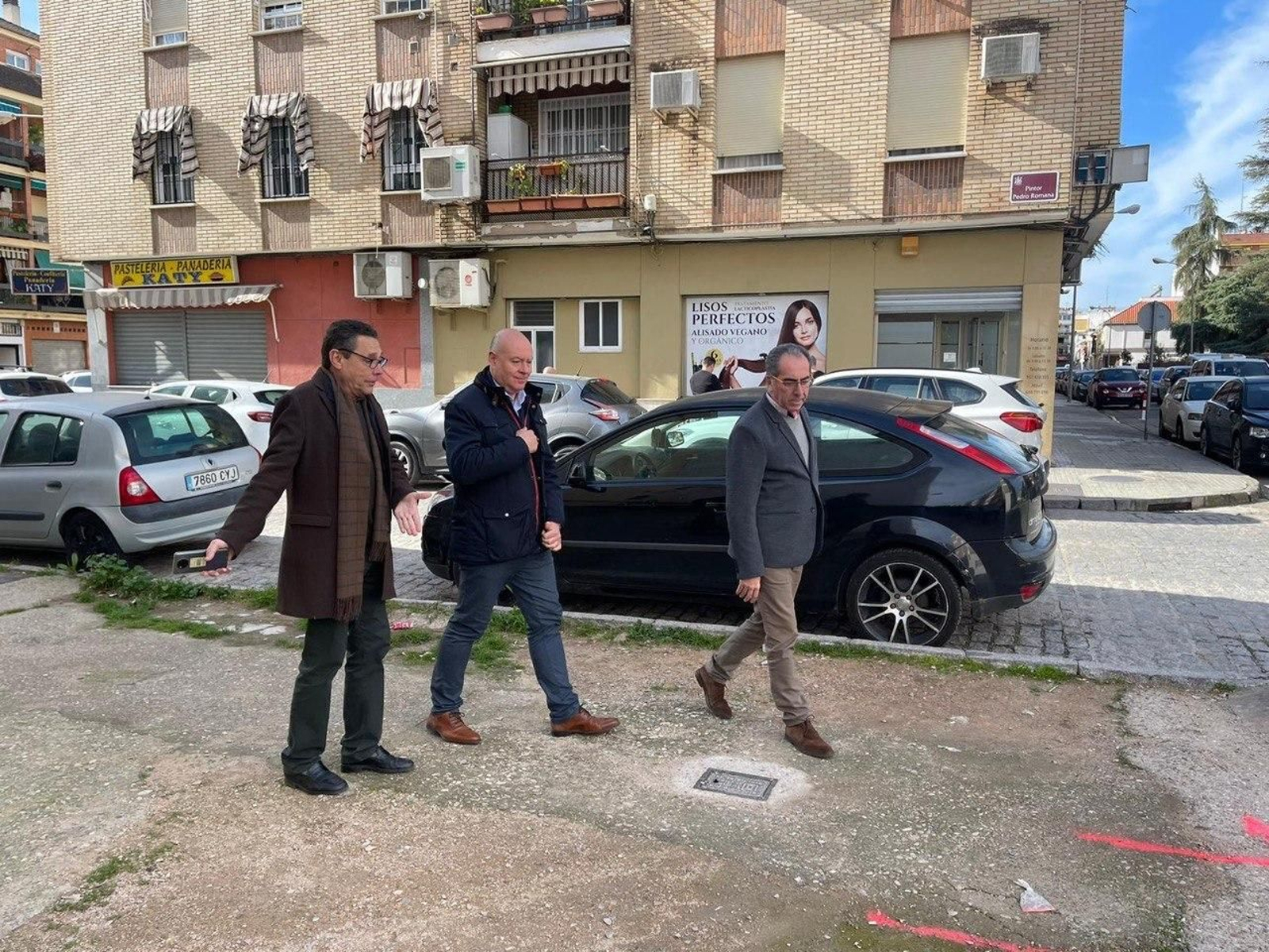 Visita a las obras, en la zona de Levante.