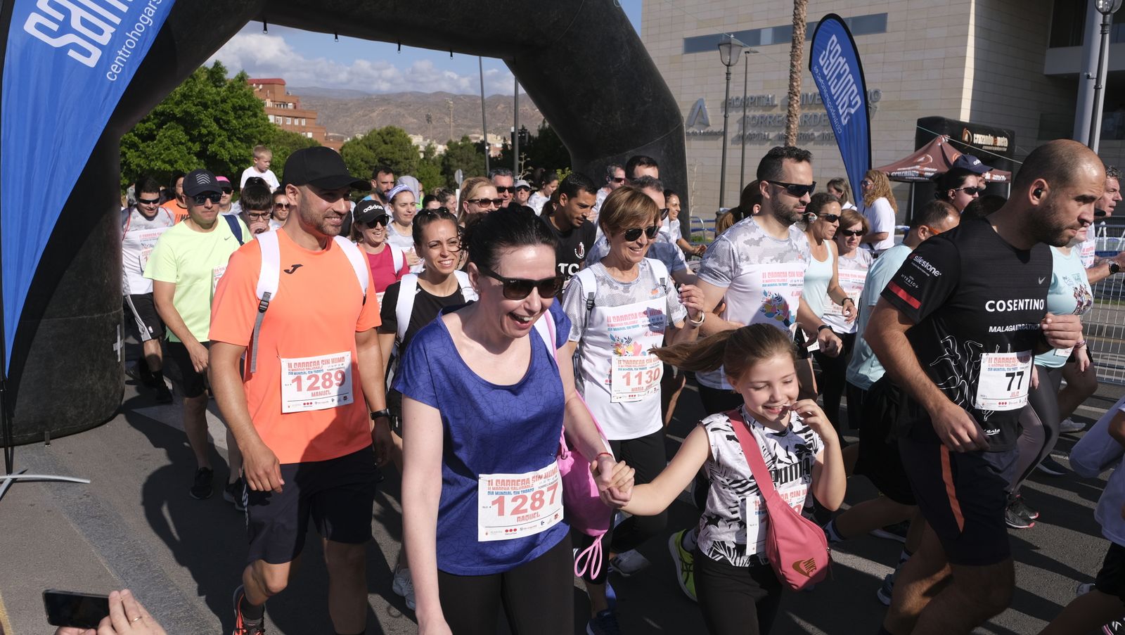 Imágenes de la II Carrera Sin Humo, en Almería