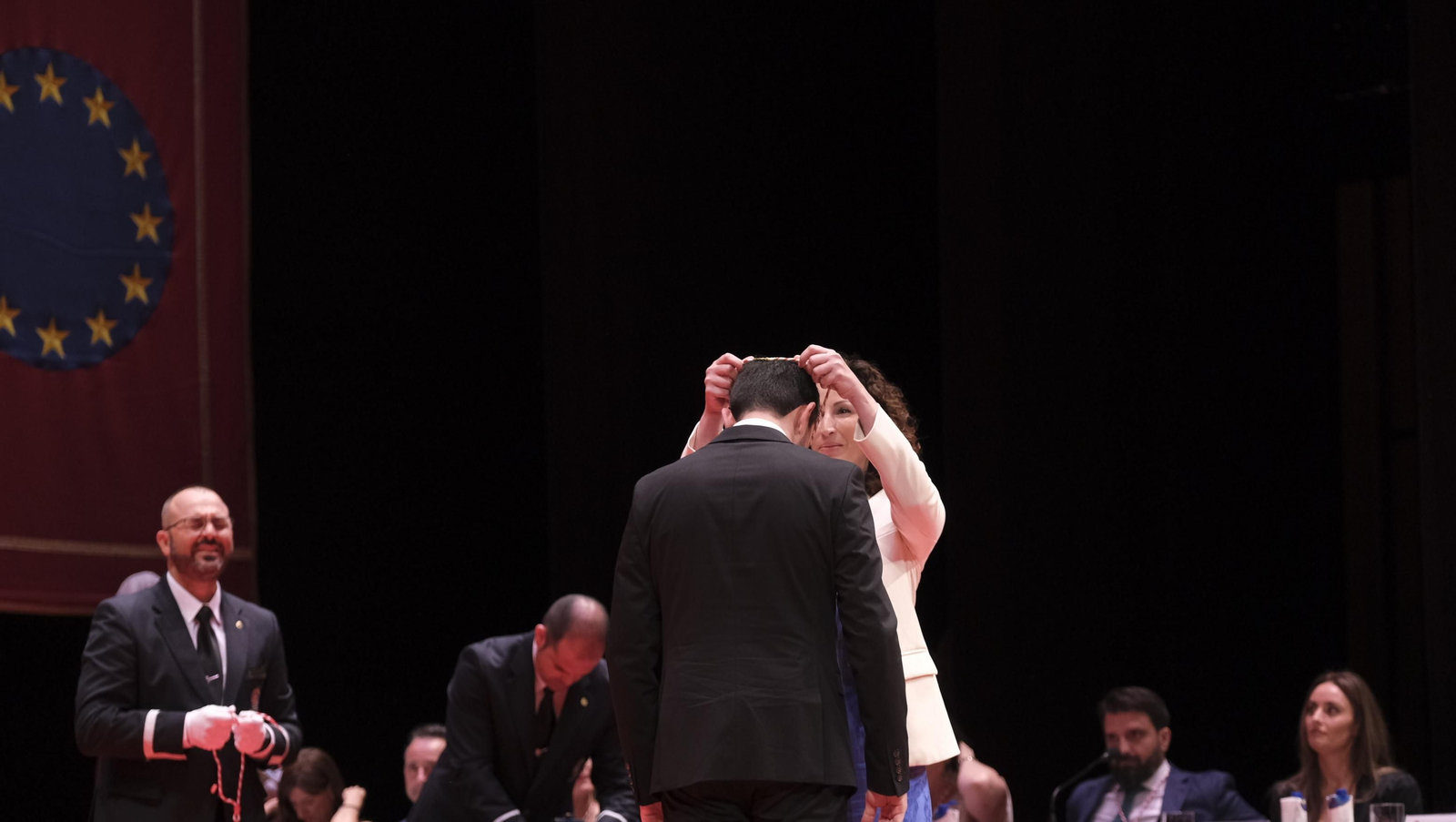 Imágenes de la constitución de la Corporación Municipal de almería, con María Vázquez como Alcaldesa