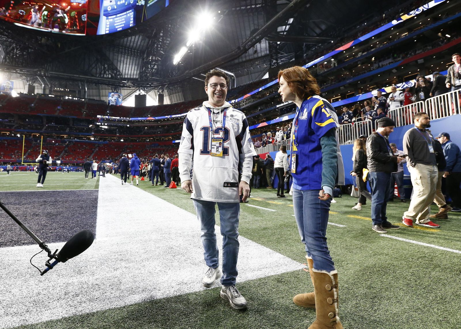 Las imágenes de la final de la Super Bowl