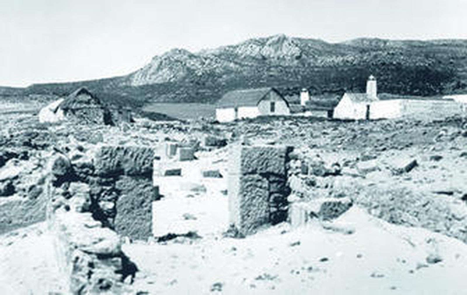 Imagen del conjunto arqueológico Baelo Claudia en 1930.