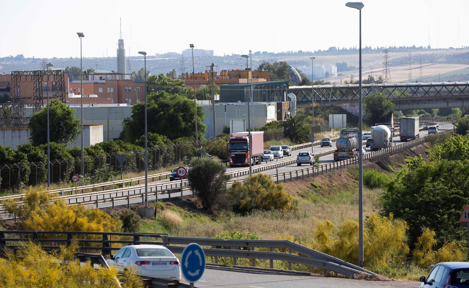 La ronda Supernorte (SE-20) de Sevilla