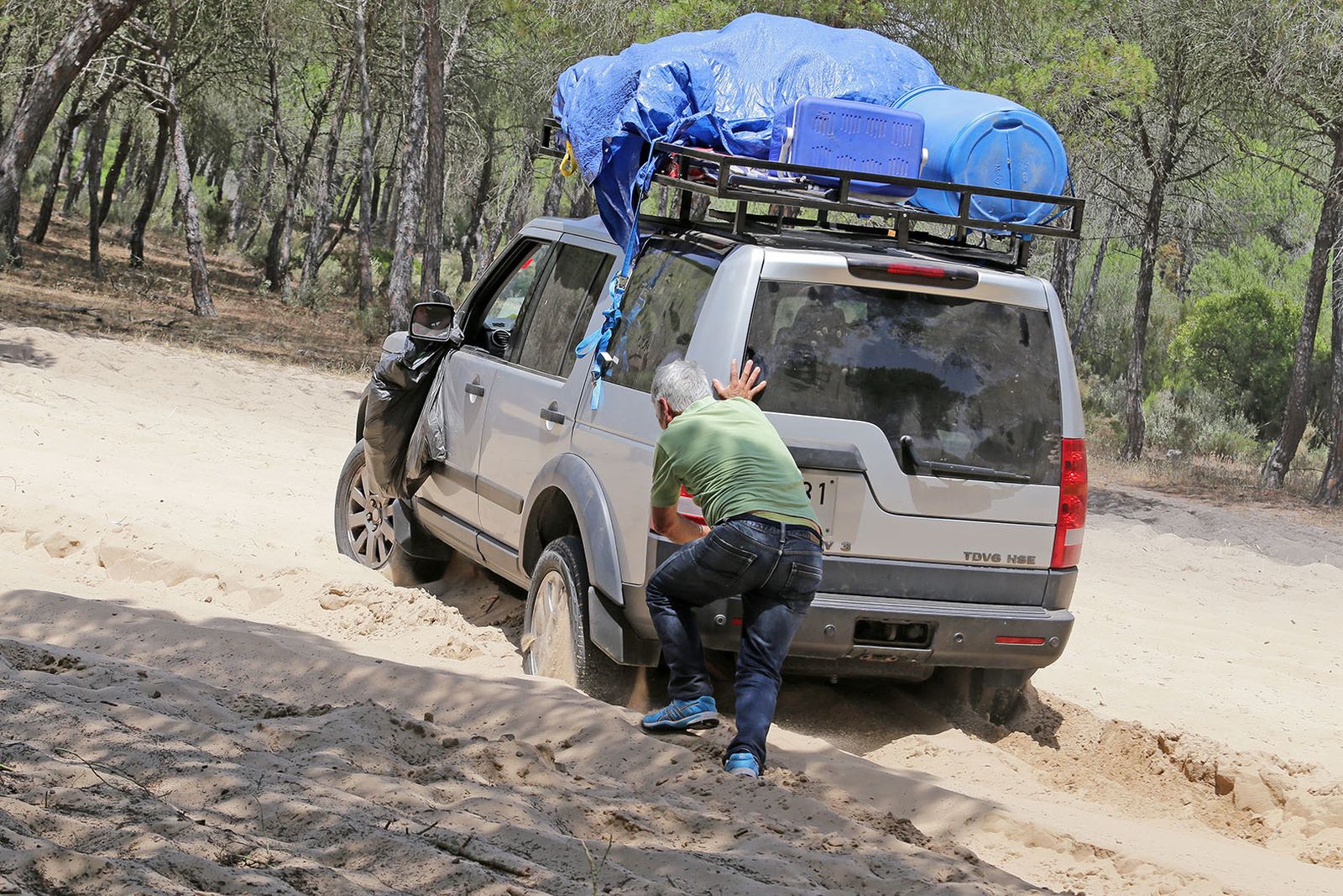 Las imágenes de la segunda jornada de camino de la Hermandad de Jerez