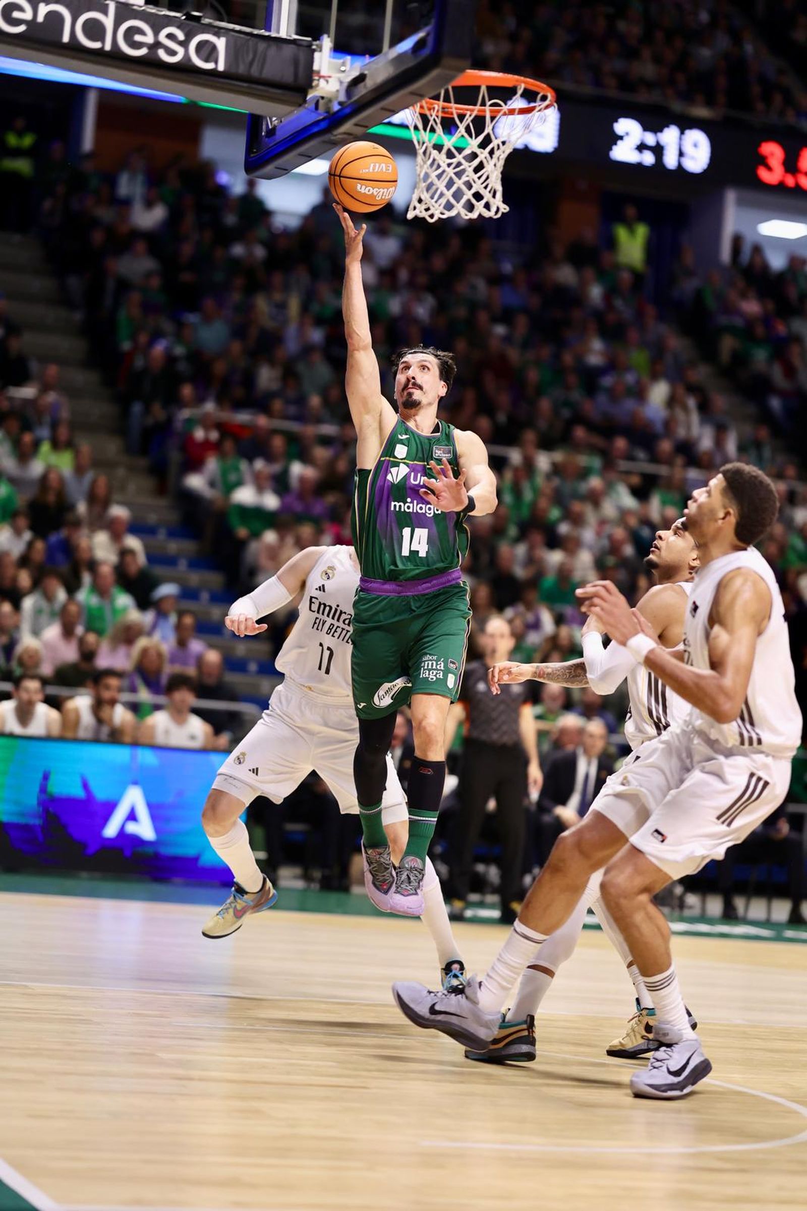 Unicaja-Real Madrid, en fotos