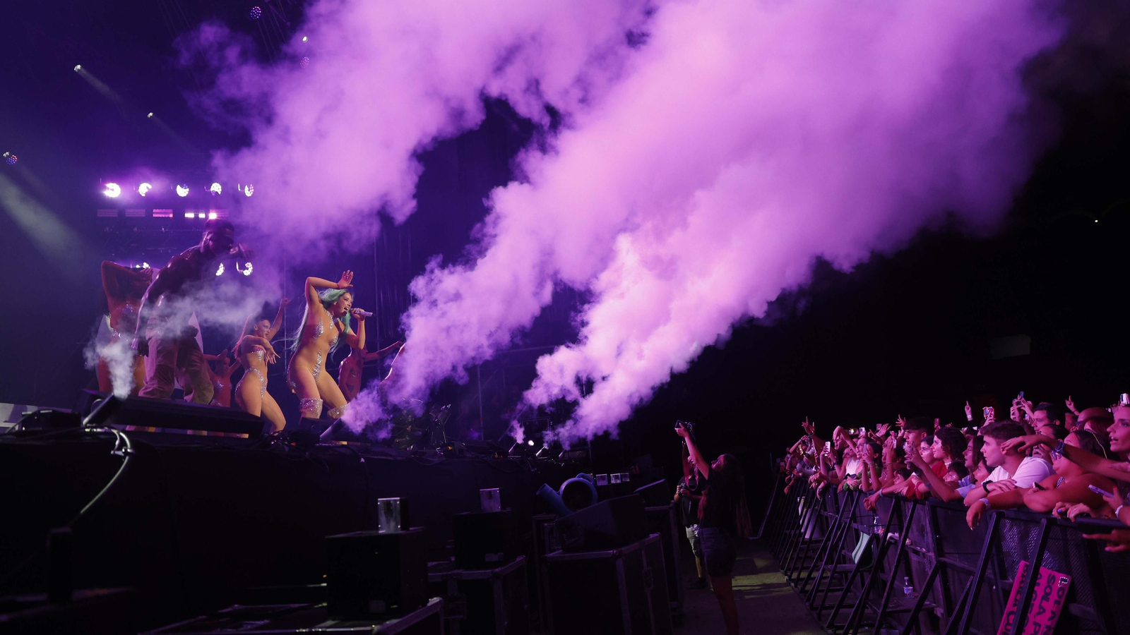 Las fotos del concierto de Lola Índigo en Algeciras
