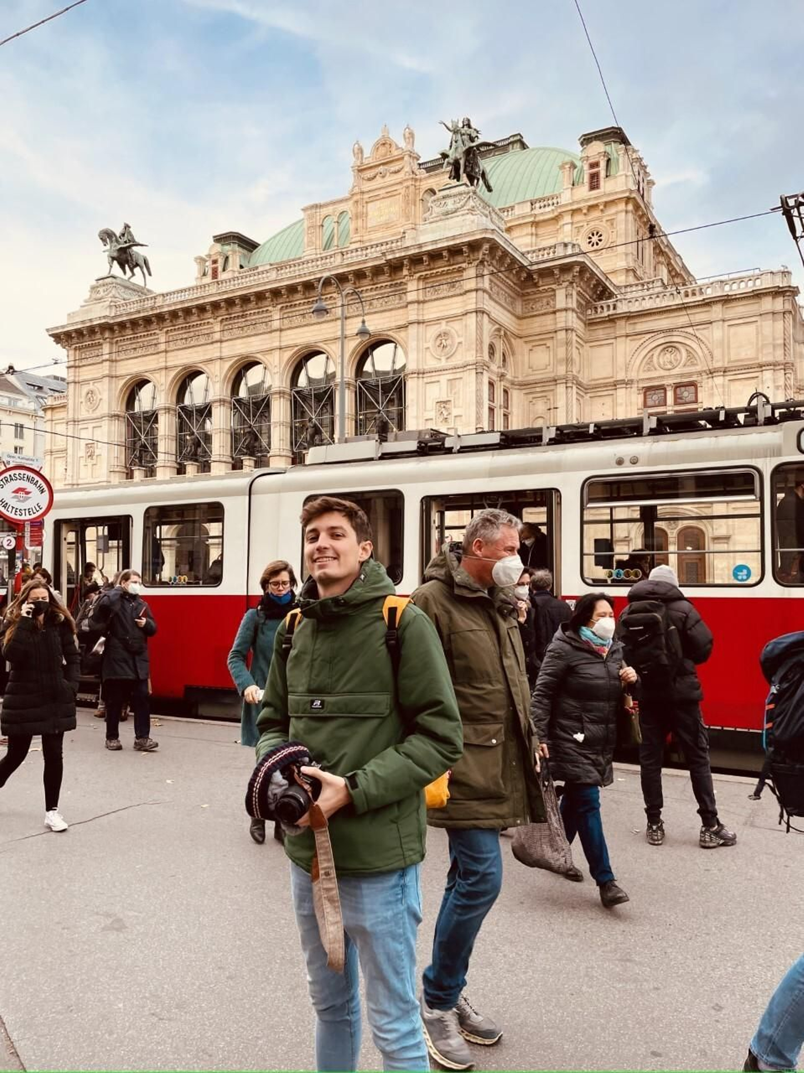 Tomás Castro estudia este curso en la Universidad de Graz.