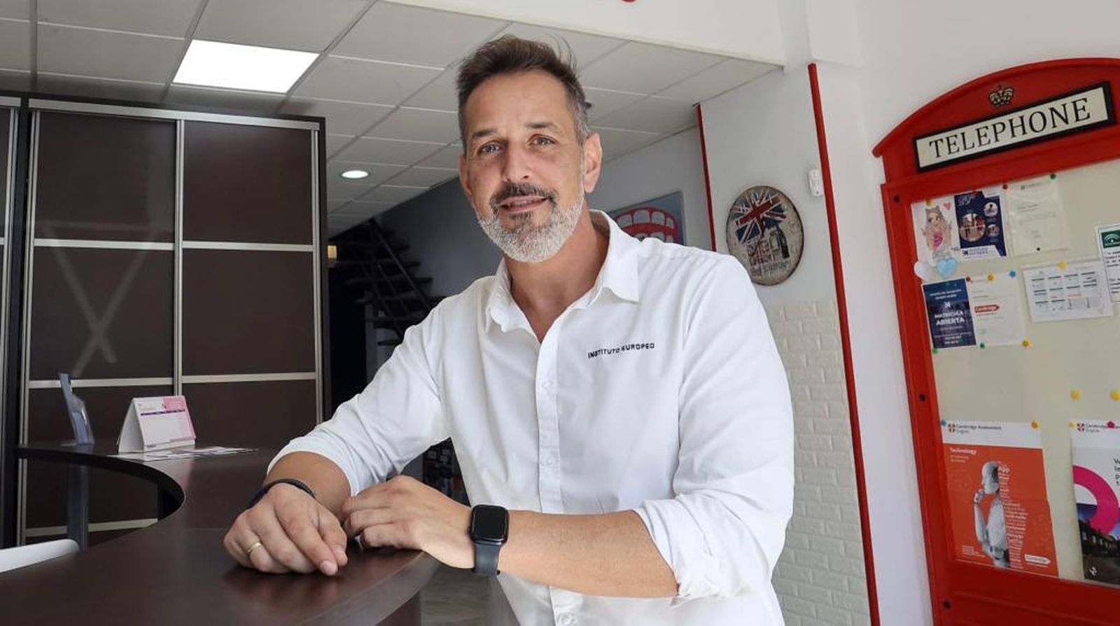 Antonio Rodríguez Crujera, director del Instituto Europeo.