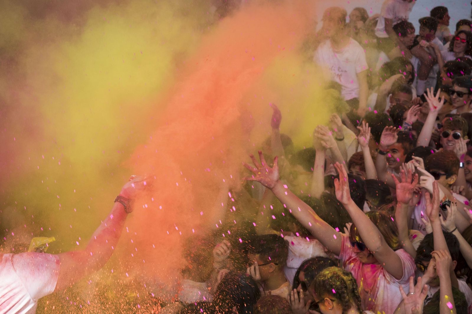 La Holi Run en imágenes