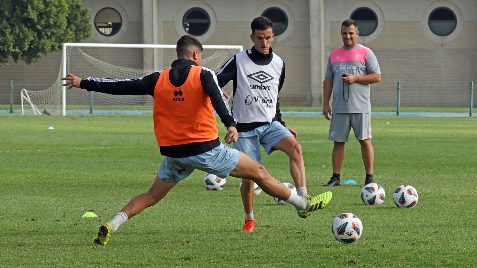 Entrenamiento del Xerez DFC en el 'Pepe Ravelo'